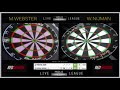 Wessel Nijman&#39;s 9-darter attempt at Icons of Darts League