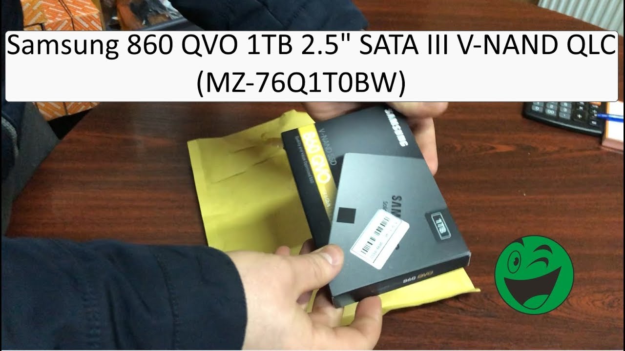 Обзор SSD Samsung 860 QVO 1TB 2.5" из Rozetka