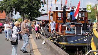 Download Lagu Historische schepen meren aan in Oude Wetering tijdens aanbrengtocht Sail Amsterdam MP3