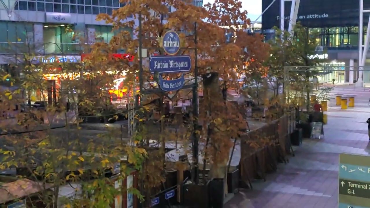 Airbräu Wirtsgarten am Flughafen München #flughafen #münchen