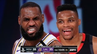 Los Angeles Lakers vs Houston Rockets Full Game 5 Highlights | 2020 NBA Playoffs Conference semifin.