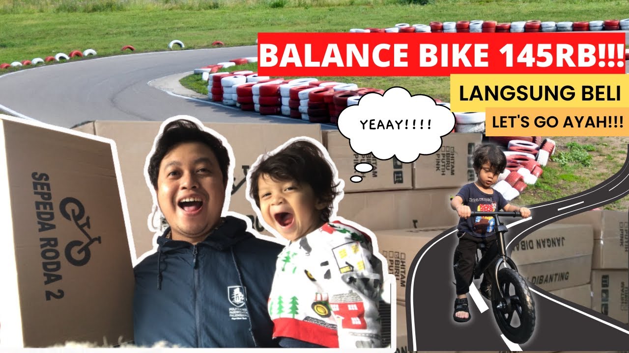 balance bike murah