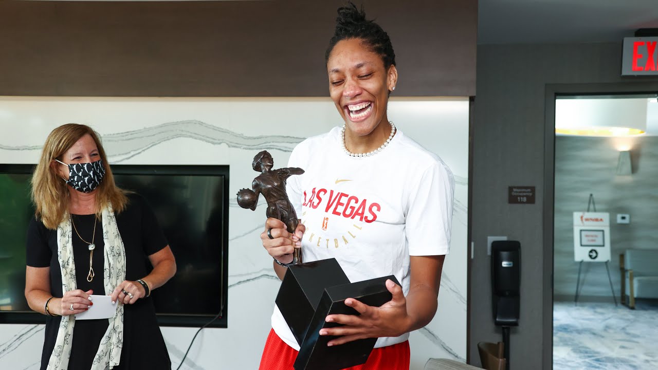 No pasen por alto la temporada de MVP de A'ja Wilson: ya llegará su momento de ganar un campeonato de la WNBA | NBA.com Argentina | El sitio oficial de la NBA