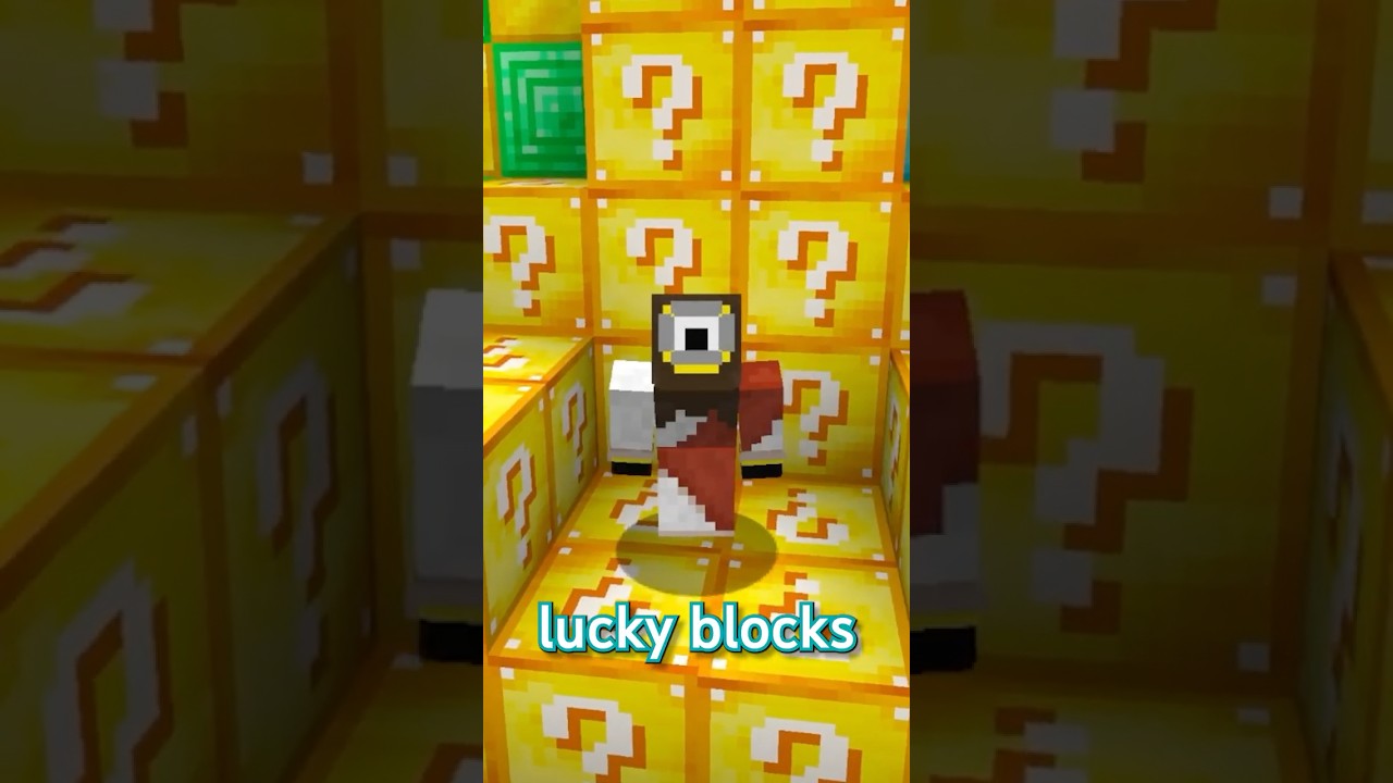 Minecraft Lucky Blocks VS Zombies