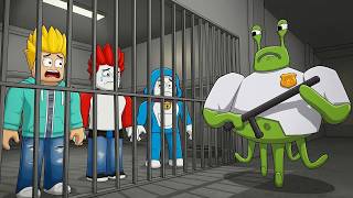 Escape From ALIEN PRISON 👽👽| Roblox Alien Barry Prison Run Obby screenshot 3