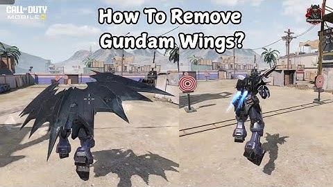 Je kunt nu de vleugels van de Gundam-personages verwijderen in Codm en dit is hoe?