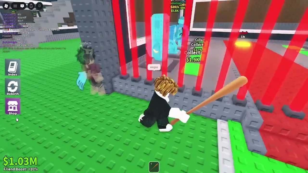 Kid crying over steal a brainrot 3 (kid breaks his mic and gets trolled by several people)