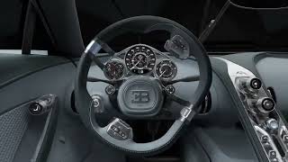 Bugatti Tourbillon new steering wheel.