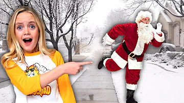 We Caught Imposter Santa & Mrs Claus! Fun Squad Secret Missions!