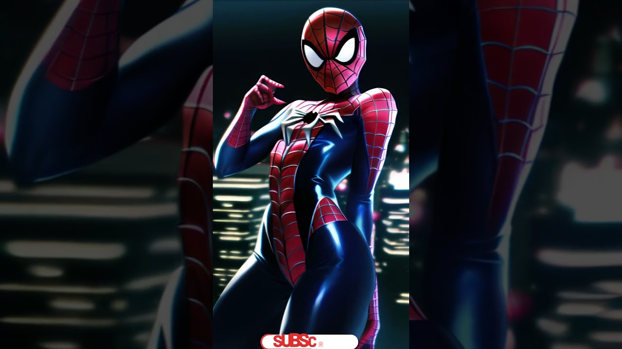 [TG TF] Spiderman to Spidergirl #aiart #boytogirl #m2f #genderbending #mtf #tgtf #transformation