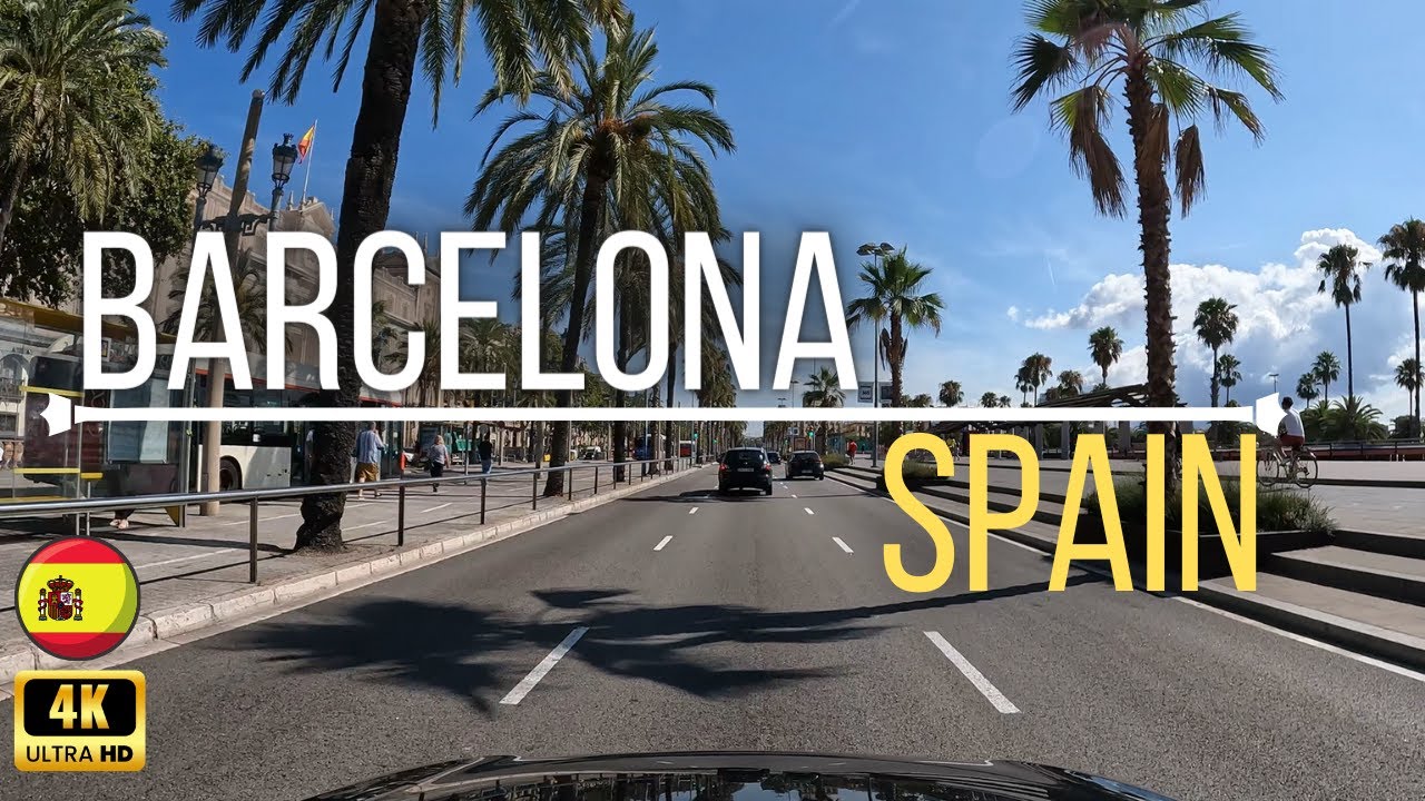 Barcelona - Spain - 4K Drive