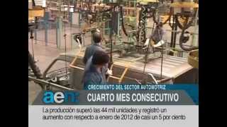 AEN 25-02-2013 11HS: Total Austral y Wintershall invertirán en gas - Crece sector automotriz