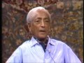 J. Krishnamurti - San Diego 1972 - Conversation with Chogyam Trungpa Rinpoche - What is meditation?