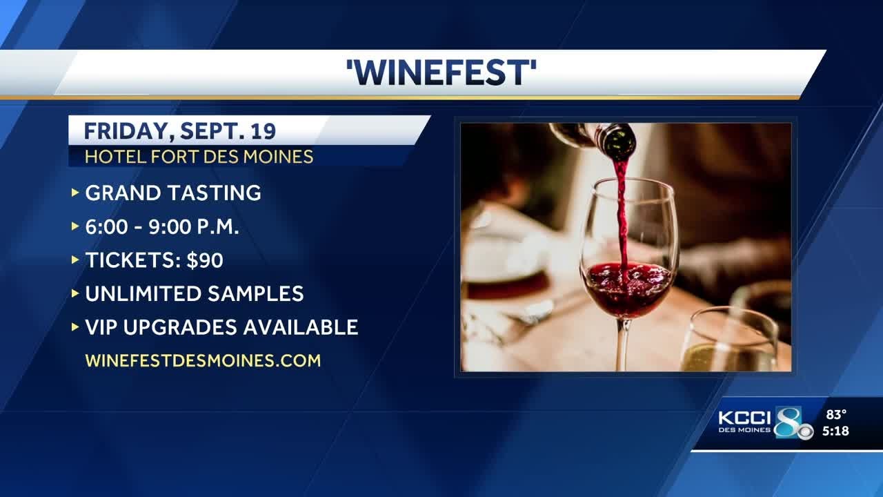 Grand tasting returns to Des Moines Winefest