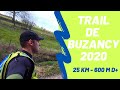 Trail de Buzancy 2020 - 25km - 600m de D+