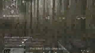 COD4 NO-SCOPE Blindfire noscope sniper Montage..ZZIRGRIZZ