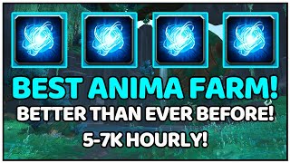 BEST ANIMA FARM 5-7K HOURLY MINIMUM! Zereth Mortis | Shadowlands