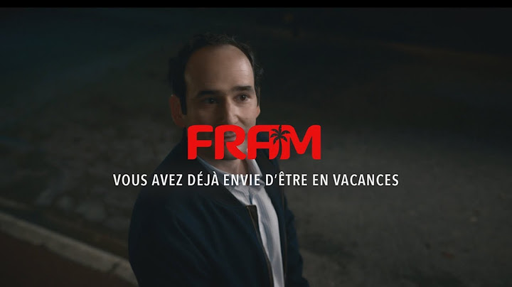 Pub TV : Les vacances avec FRAM (Spot Couple) [Voyages FRAM officiel]