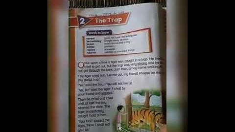 Chapter 2 the trap... Grade 2 English