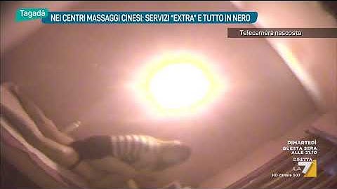 Nei centri massaggi cinesi: servizi 'extra' è tutto in nero