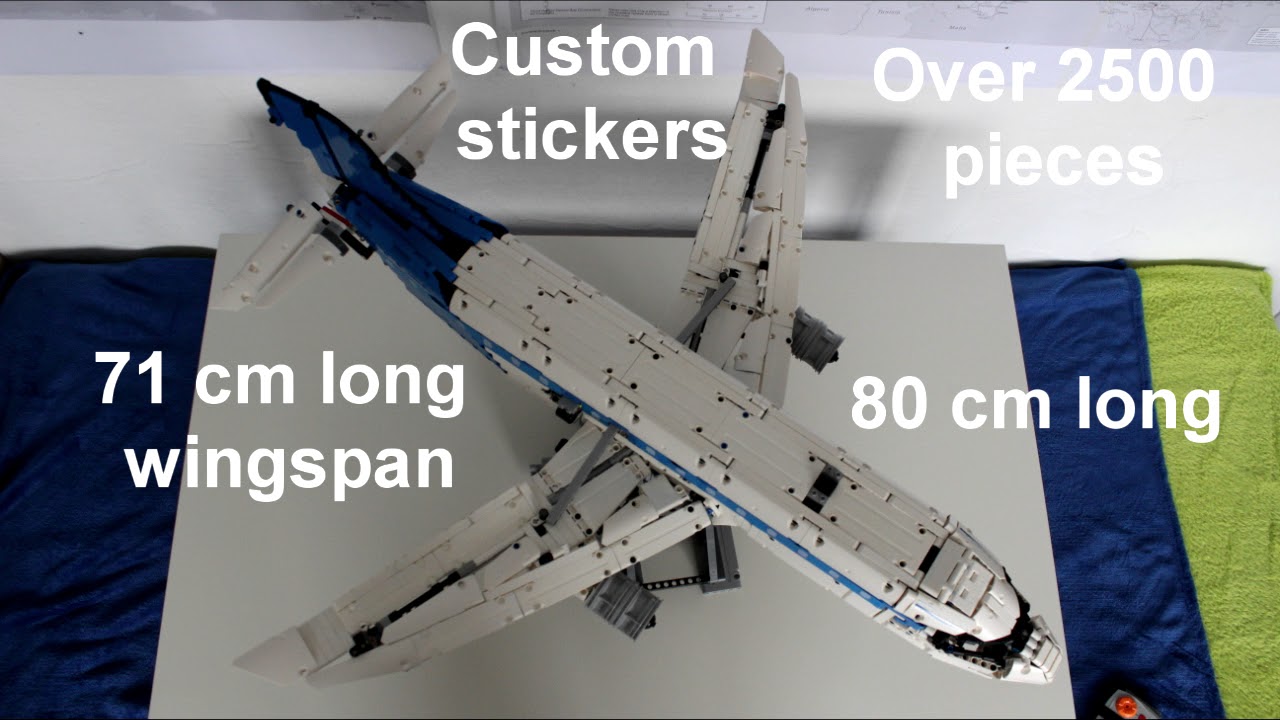 lego technic passenger plane