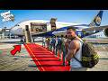 Franklin's First Experience In Luxurious Private Plane In GTA 5!