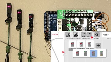 Soft-fading signal with selfmade DCC decoder, second project
