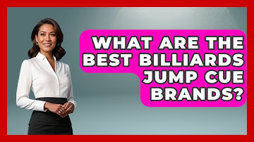 What Are The Best Billiards Jump Cue Brands? - Billiards Hustlers