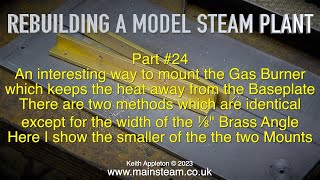 Thumbnail for REBUILDING A MODEL STEAM PLANT - PART #24