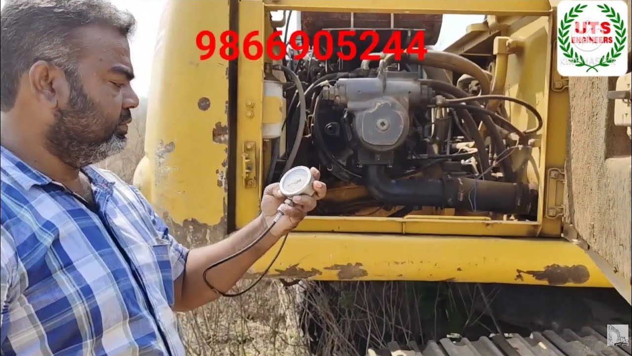 L&T-KOMATSU PC200-6 Complete Hydraulic Pump Repair to get System speed @uts.engineers