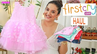 Firstcry Haul | Baby Shopping Haul | Dresses, Accessories n more | Perkymegs Hindi