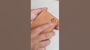 Making a Classic Style Wallet #shorts  #rams