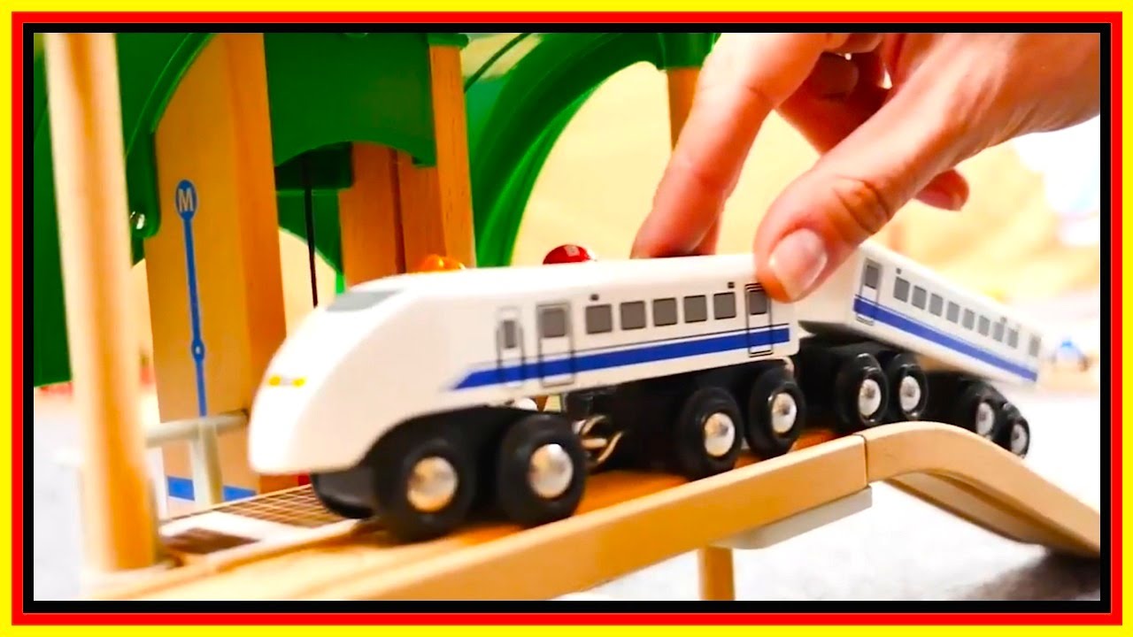 brio toy train videos