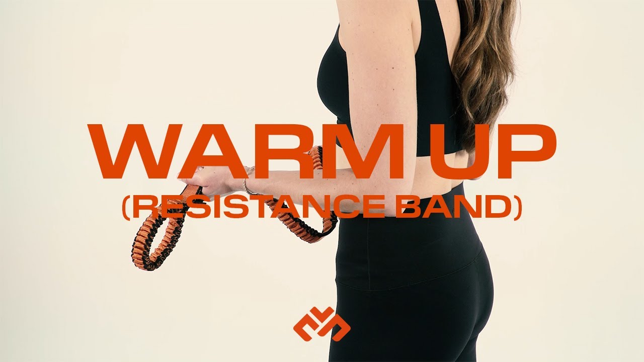 WARM UP RESISTANCE BAND - Calentamiento - YouTube