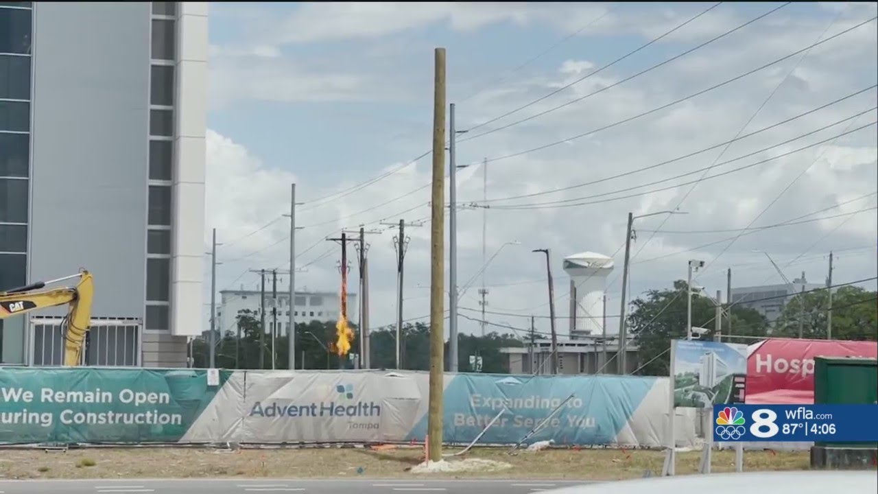 Hillsborough fire crews reopen Fletcher Avenue following closure due to gas fire