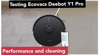 Testing Ecovacs Deebot y1pro#performance of Deebot Y1 pro#Y1 pro cleaning and mopping#intamil