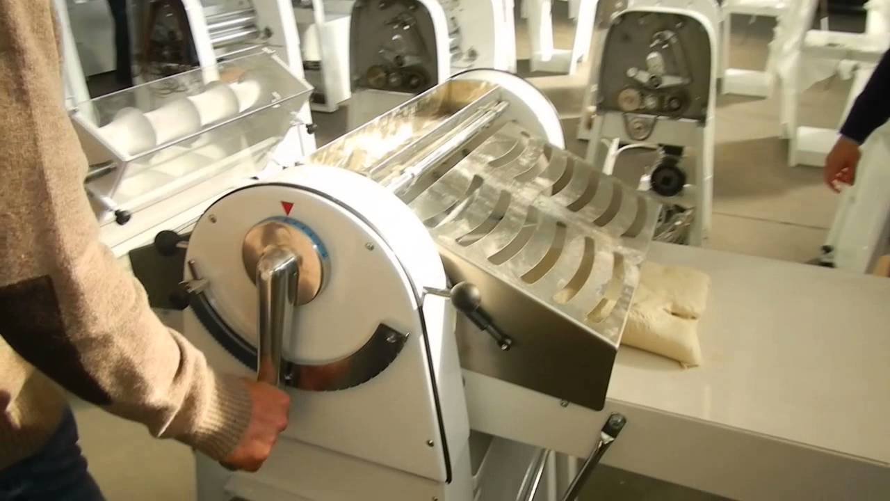 Kemplex SF600NA тестораскаточная машина: принцип работы и намотка на скалку