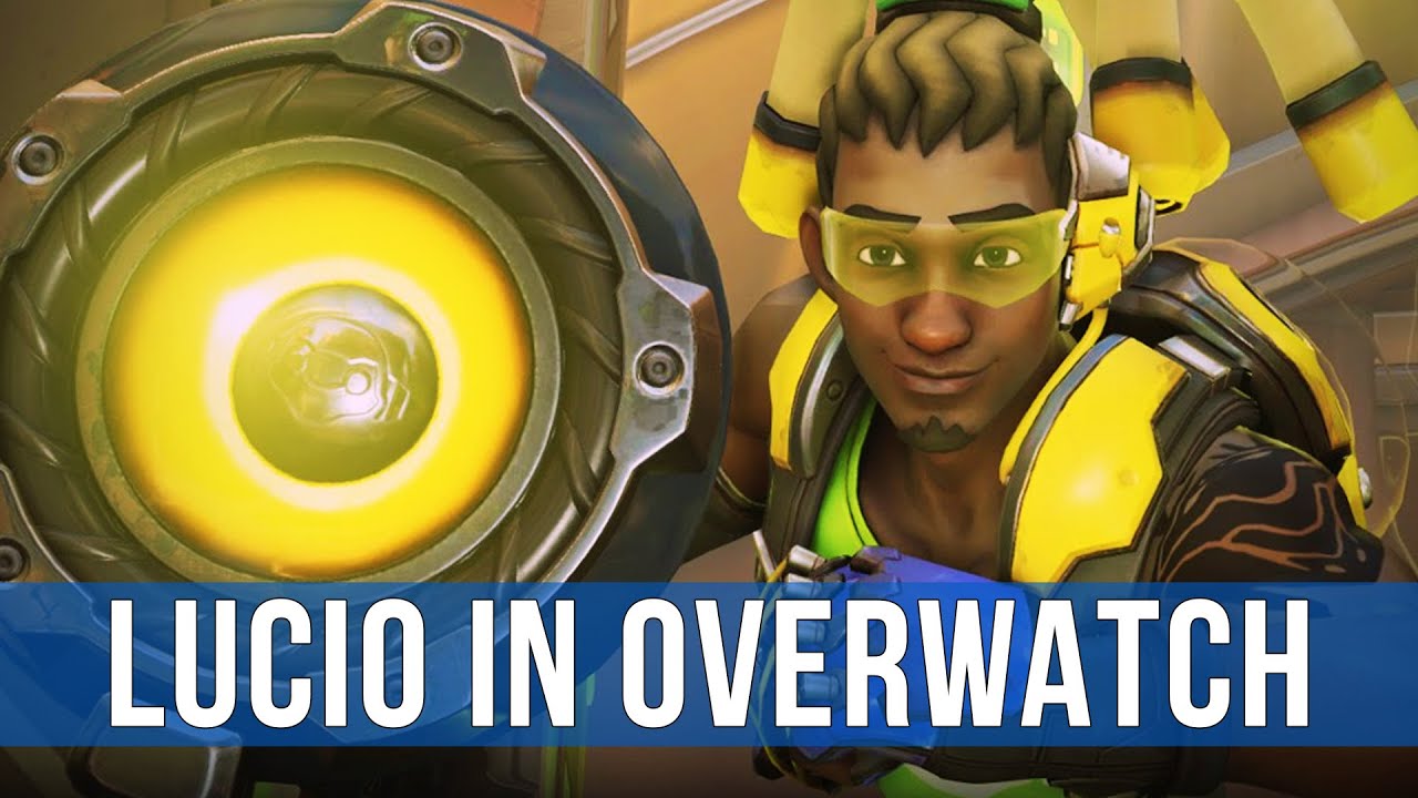 Overwatch Beta: Lucio Gameplay! gaming logo