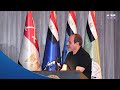 كلمة الرئيس السيسي خلال تفقد الأكاديمية العسكرية المصرية كاملة 