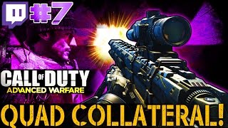 COD AW: Quad Feed | Collateral Kill! | Twitch Stream # 7 (Call Of Duty Advanced Warfare Multiplayer)