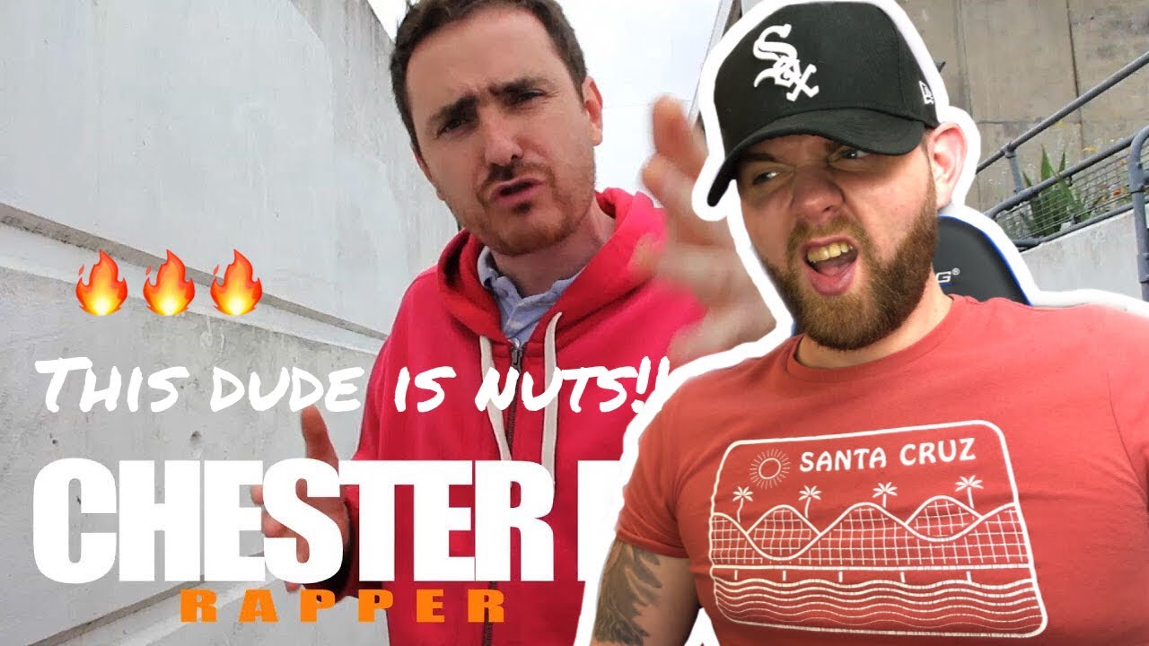 [American Ghostwriter] Reacts to: Chester P- Fire in the Streets- Where did this guy come from?!!