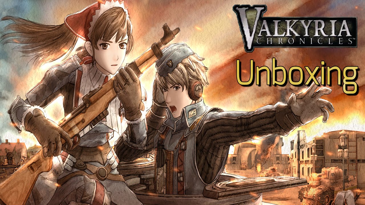 [PS3] Valkyria Chronicles JAP Unboxing