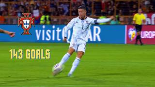 Cristiano Ronaldo's All 143 Goals For Portugal