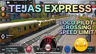 TEJAS EXPRESS OVERTAKING RAJDHANI DURONTO ODYSSEY SUPERFAST EXPRESS! INDIAN TRAIN SIMULATOR screenshot 3
