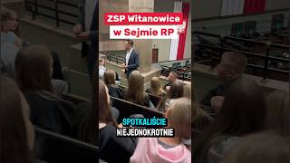 🎥Wideo skrót z wizyty ZSP w Witanowicach w Sejmie RP🇵🇱