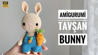Amigurumi Tavşan Yapımı | 17 cm | Yazılı Tarif
