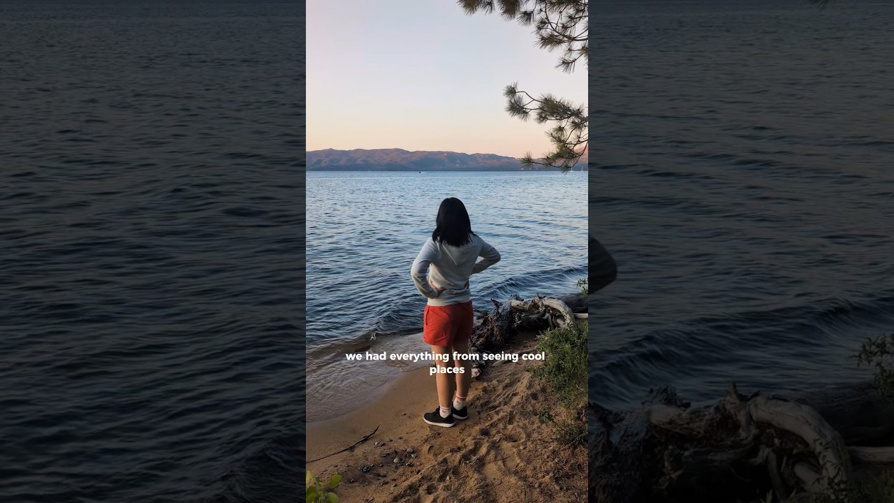 Day one of our cross country road trip, quick stop at Lake Tahoe. 