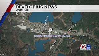 Girl 13 killed in Wareham dirt bike crash