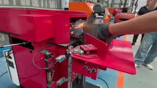 Rust Removal Deburring Weld Corner Grinding Grinder Machine
