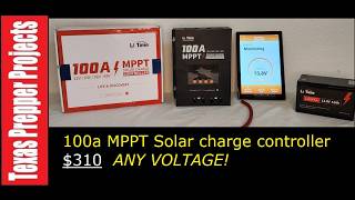 100amp MPPT charge controller. Up to 6,000w input! @litimepower Updated w live demo!